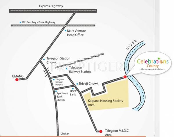 Mark Ventures Celebrations County Location Plan