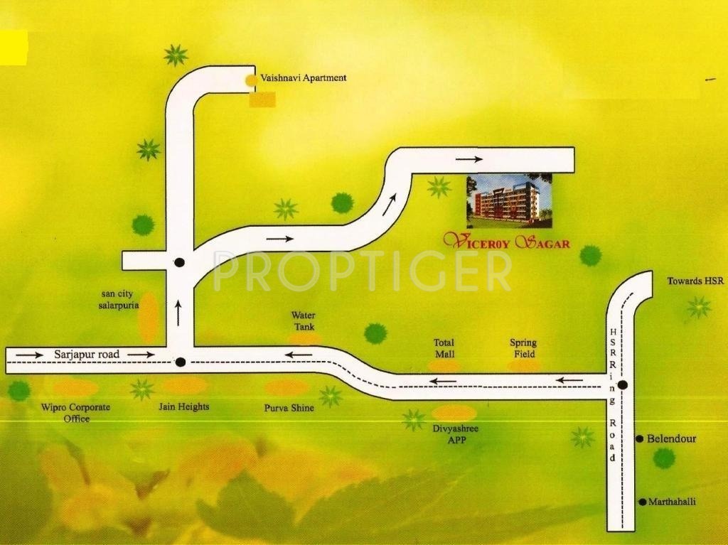 Images for Location Plan of Mahaghar Viceroy Sagar