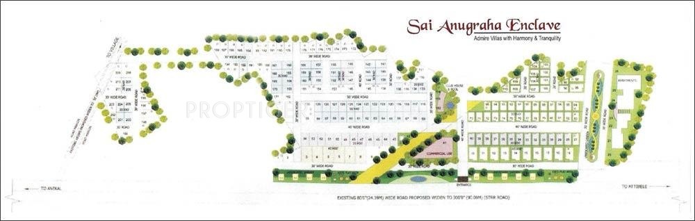 Images for Layout Plan of Anugraha Builders Sai Anugraha Enclave