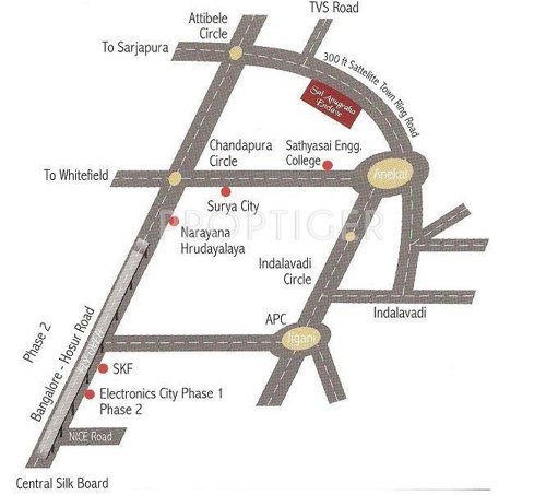 Images for Location Plan of Anugraha Builders Sai Anugraha Enclave