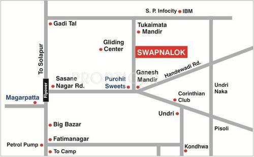  swapnalok Images for Location Plan of Manav Swapnalok
