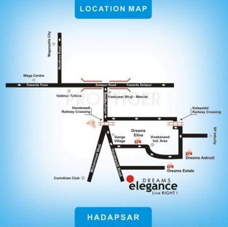 Images for Location Plan of Dreams Corporation Elegance