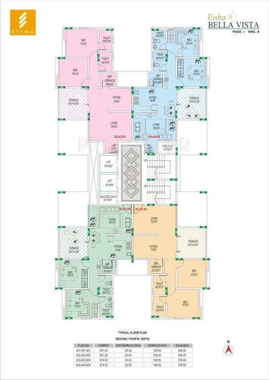 Images for Cluster Plan of Eisha Bella Vista Phase 2