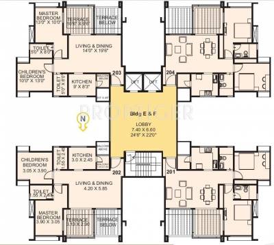 Images for Cluster Plan of Eisha Zenith zenith Images for Cluster Plan of Eisha Zenith