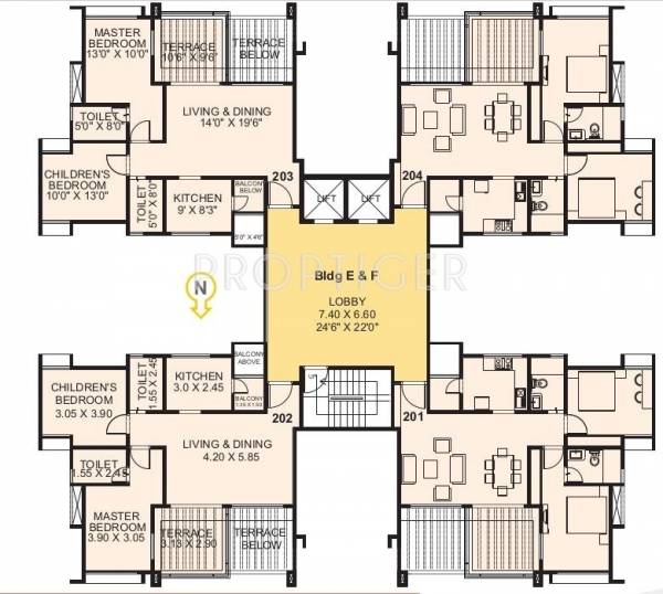  zenith Images for Cluster Plan of Eisha Zenith