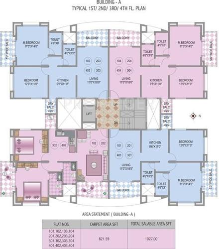 Images for Cluster Plan of Eisha Foot Print