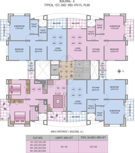 Images for Cluster Plan of Eisha Foot Print