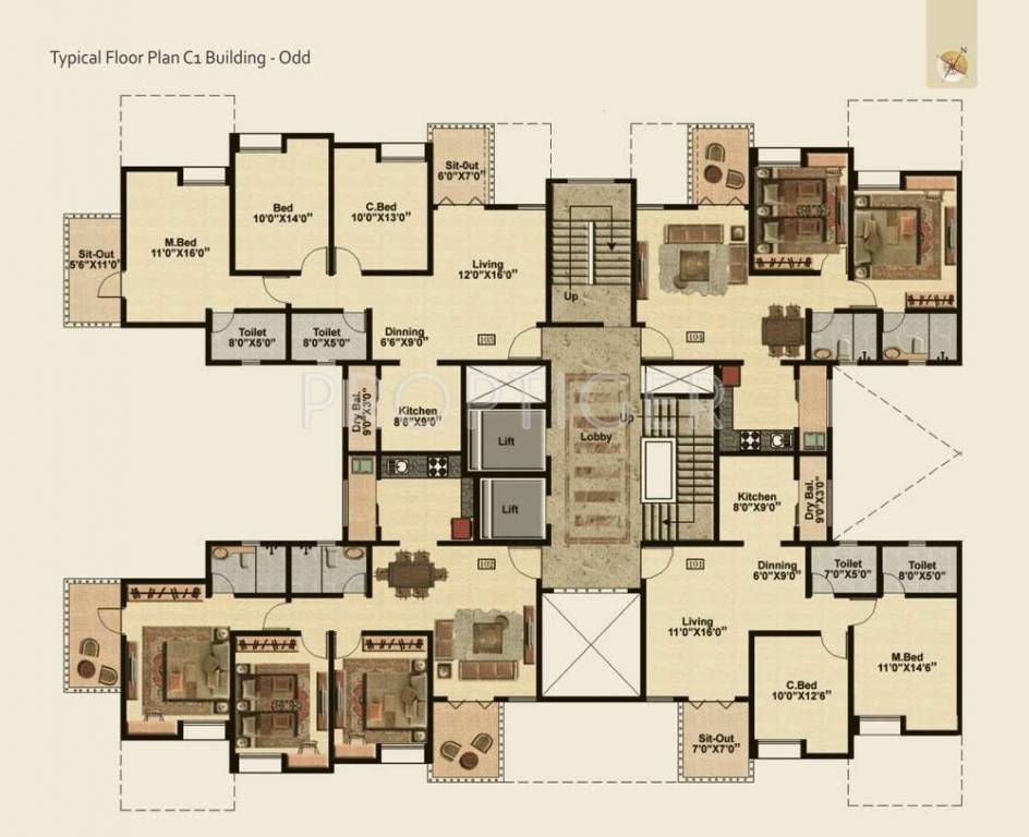 ethos Images for Cluster Plan of Nyati Group Ethos