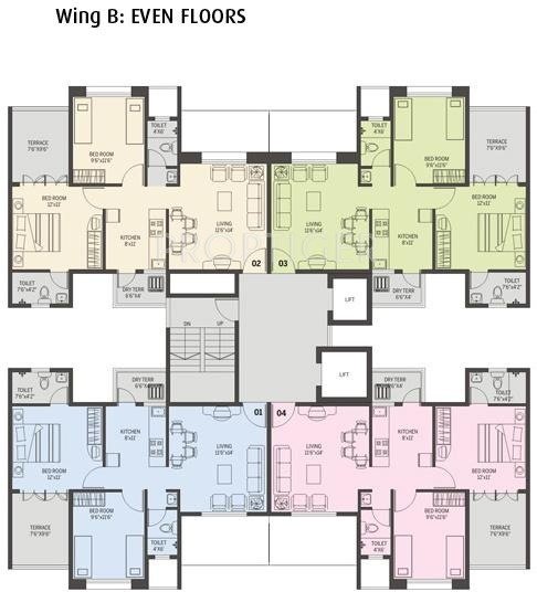 Images for Cluster Plan of Darode Serene County