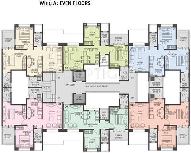 Images for Cluster Plan of Darode Serene County