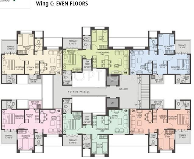 Images for Cluster Plan of Darode Serene County