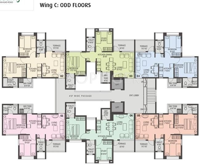 Images for Cluster Plan of Darode Serene County
