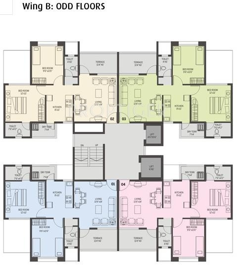 Images for Cluster Plan of Darode Serene County