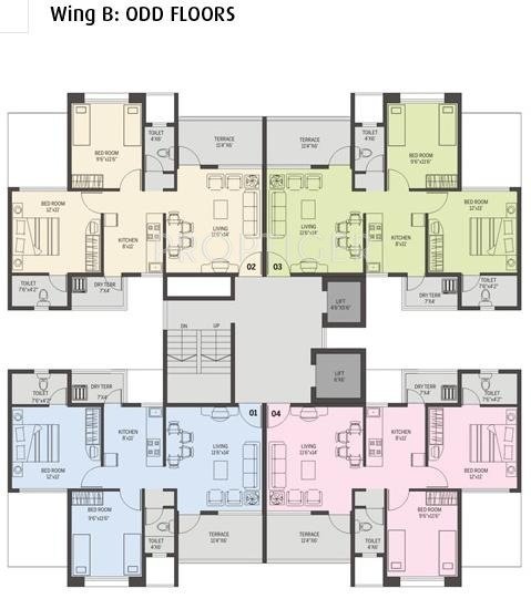 Images for Cluster Plan of Darode Serene County