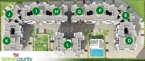  serene-county Images for Layout Plan of Darode Serene County