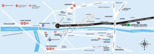  serene-county Images for Location Plan of Darode Serene County