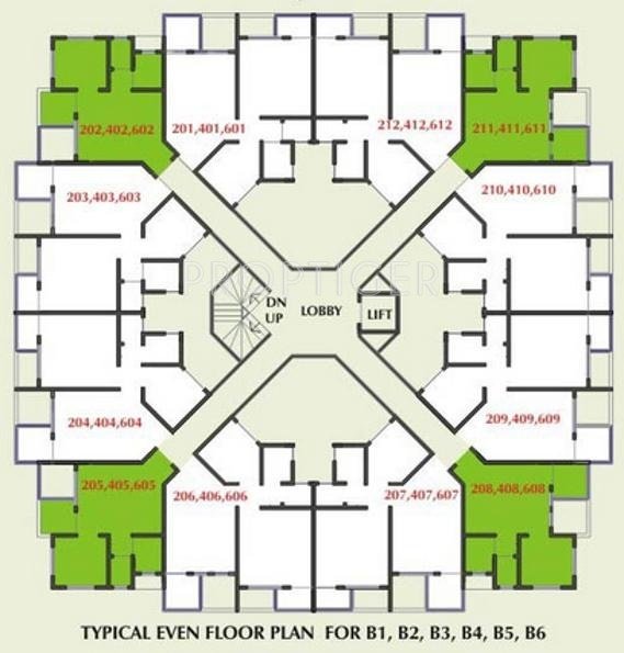 Images for Cluster Plan of Mittal Green Hive
