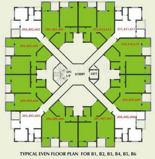 Images for Cluster Plan of Mittal Green Hive