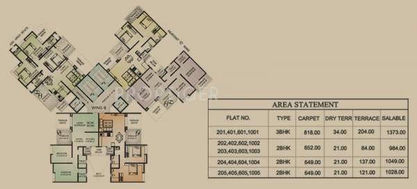 Images for Cluster Plan of Shreeyash Shree Woods Images for Cluster Plan of Shreeyash Shree Woods