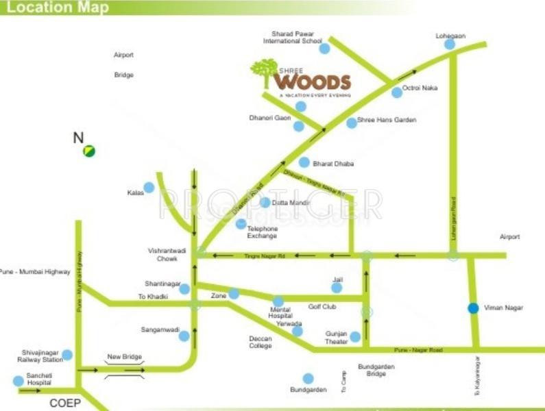 Images for Location Plan of Shreeyash Shree Woods