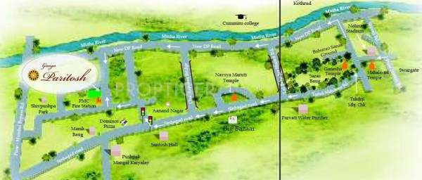 Images for Location Plan of Pushpganga Ganga Paritosh Images for Location Plan of Pushpganga Ganga Paritosh