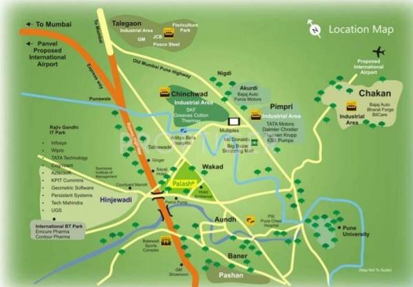 Images for Location Plan of Vilas Javdekar Palash 2e