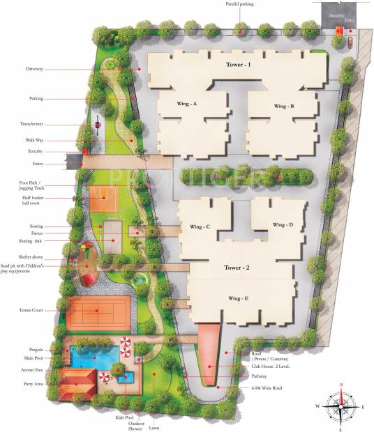 Images for Site Plan of Keerthi Gardenia