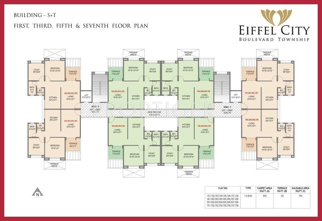  city Images for Cluster Plan of Eiffel City
