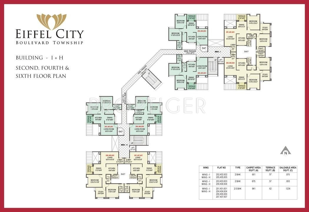 Images for Cluster Plan of Eiffel City