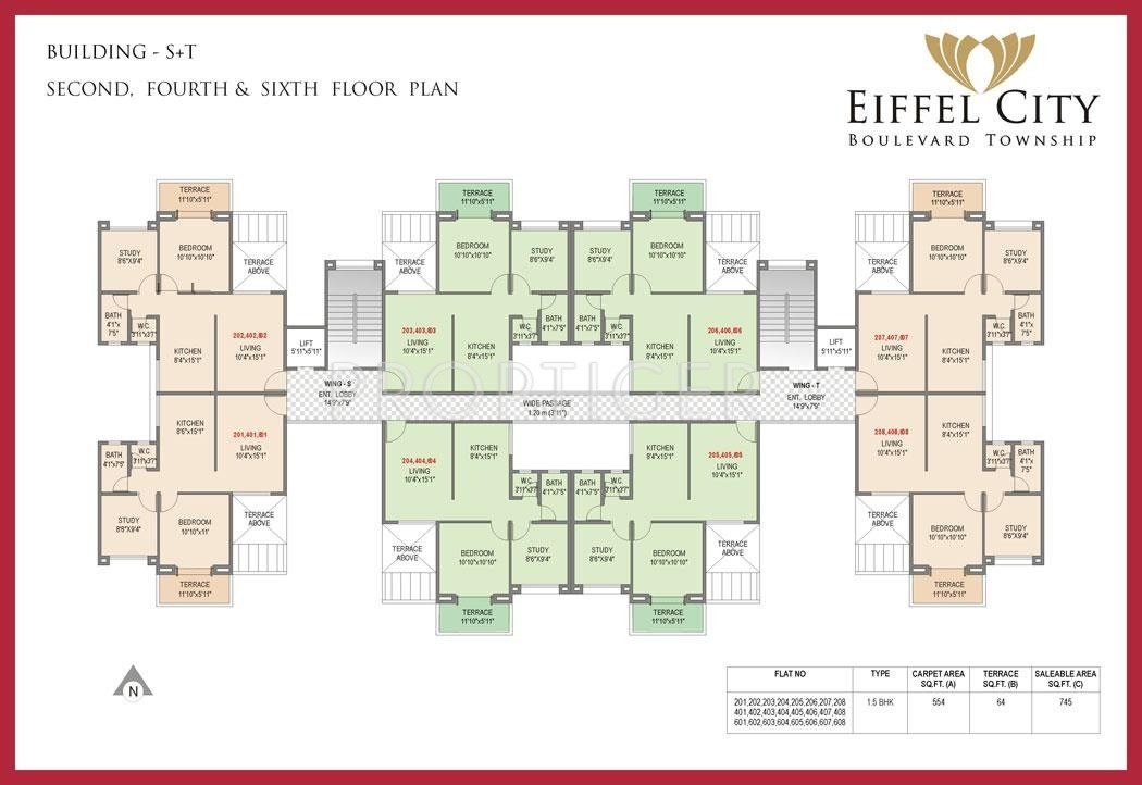 Images for Cluster Plan of Eiffel City