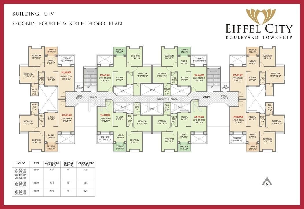 Images for Cluster Plan of Eiffel City