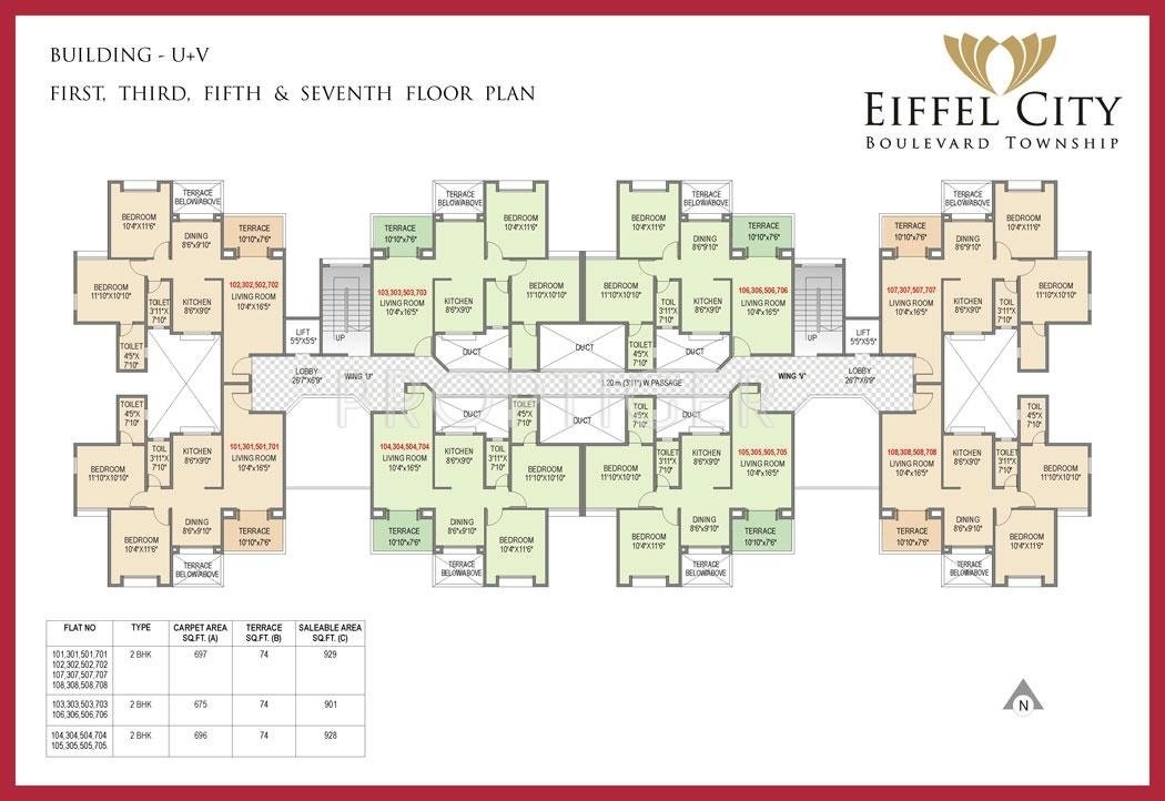 Images for Cluster Plan of Eiffel City