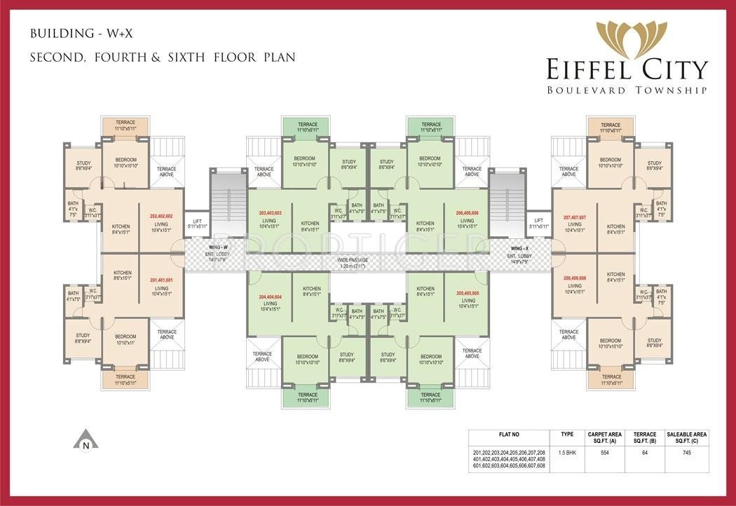 Images for Cluster Plan of Eiffel City