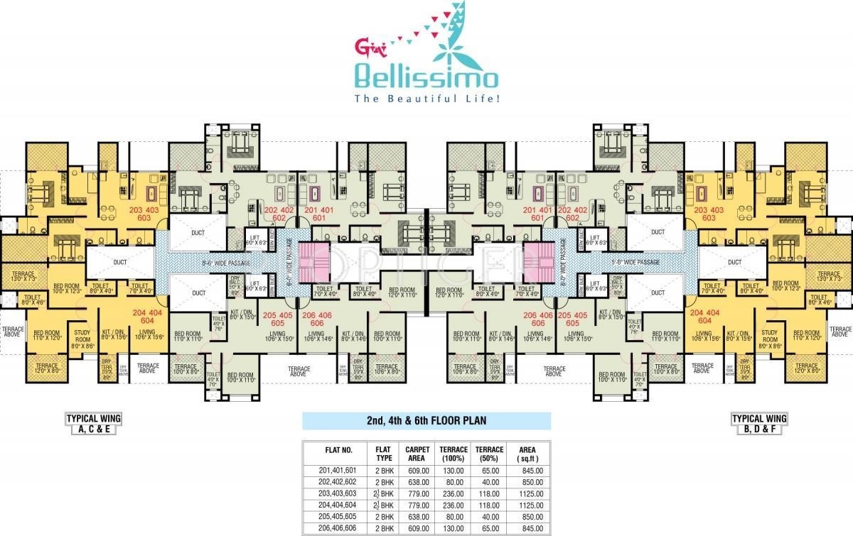 Images for Cluster Plan of Gini Bellissimo