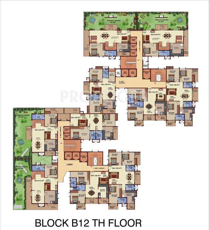  riviera Images for Cluster Plan of Mahaveer Riviera