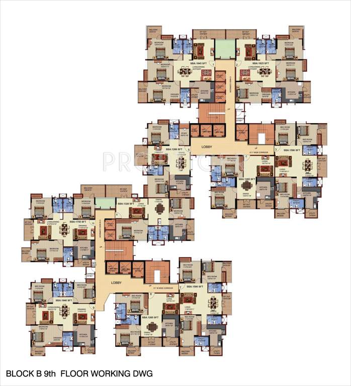  riviera Images for Cluster Plan of Mahaveer Riviera