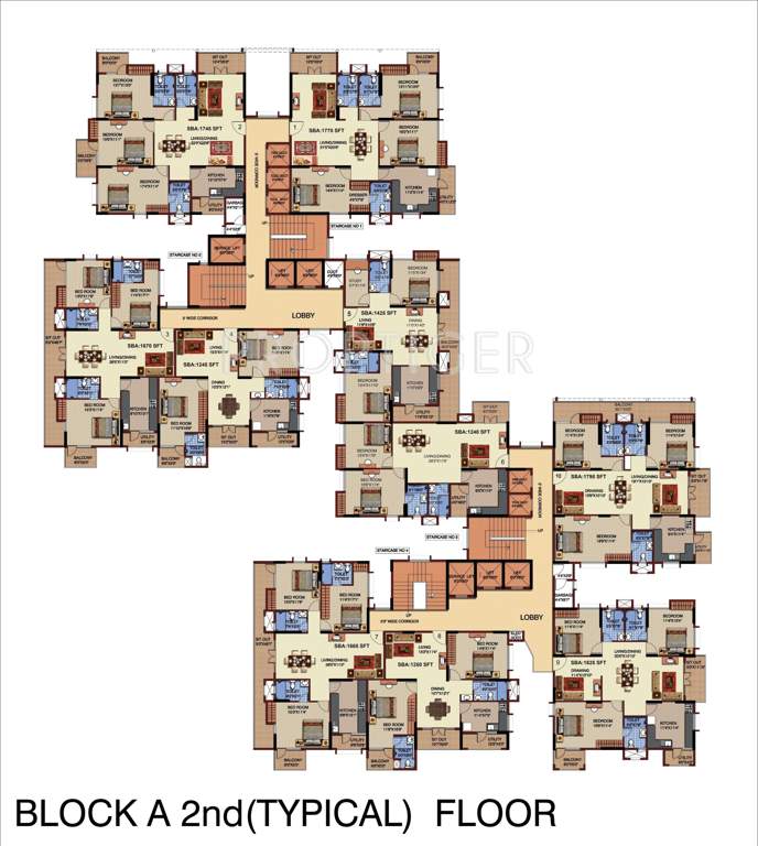  riviera Images for Cluster Plan of Mahaveer Riviera