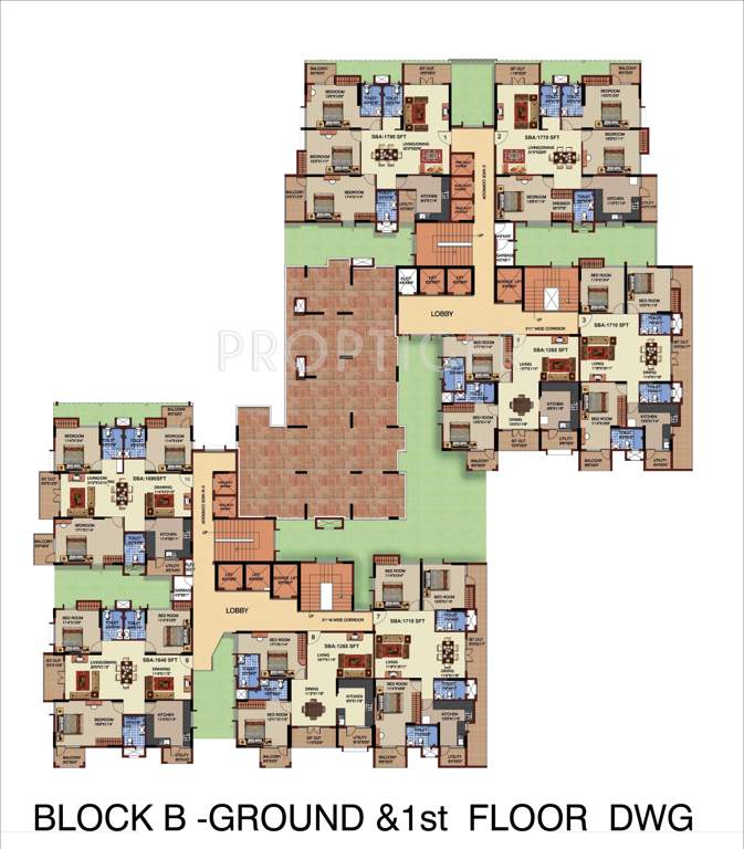  riviera Images for Cluster Plan of Mahaveer Riviera