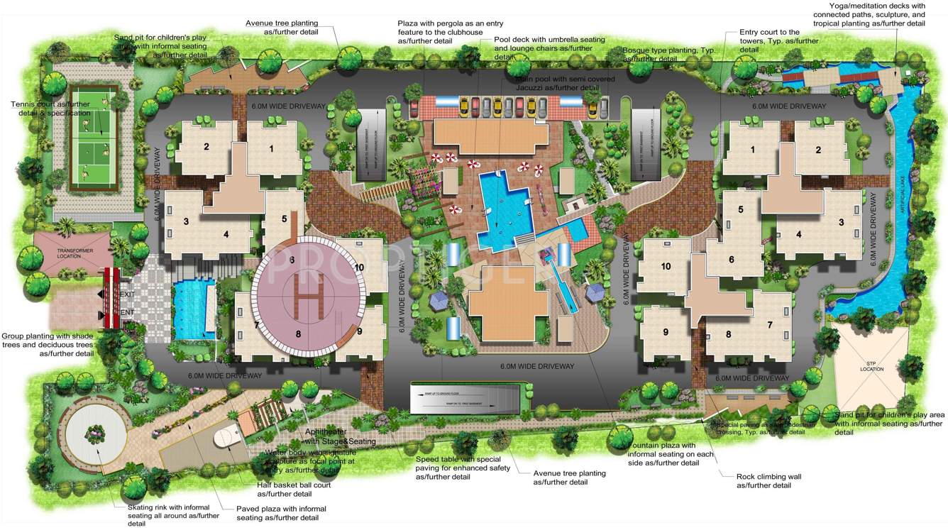  riviera Images for Master Plan of Mahaveer Riviera