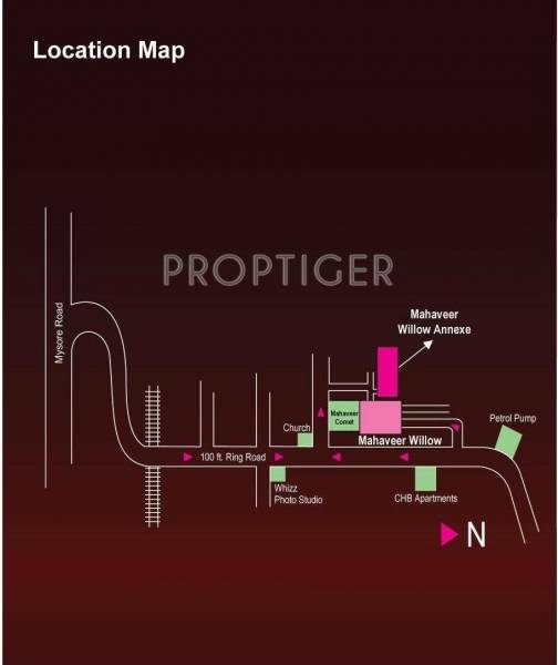 Images for Location Plan of Mahaveer Willow Annex