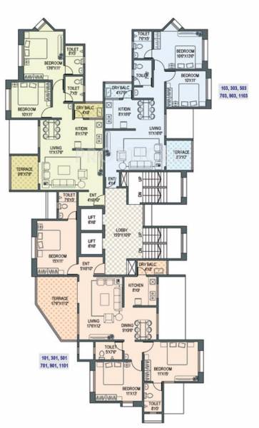 Tower F Cluster Plan gloria-grace Tower F Cluster Plan