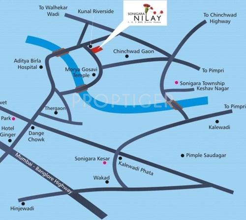  nilay Images for Location Plan of Sonigara Homes Nilay