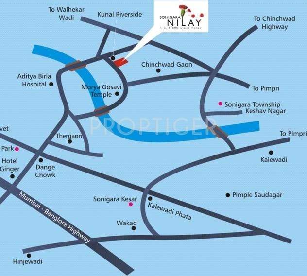 nilay Images for Location Plan of Sonigara Homes Nilay