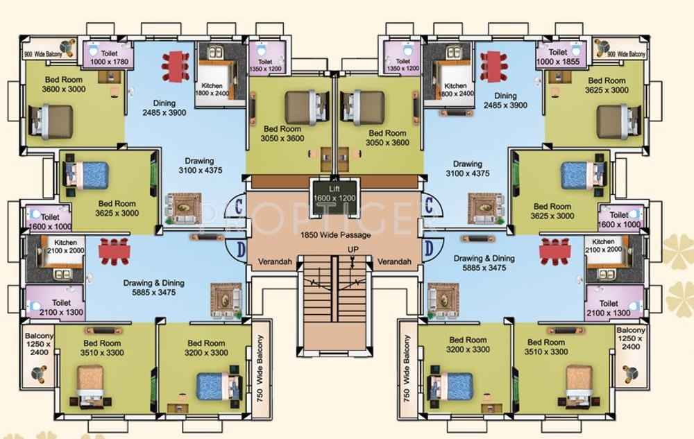 Images for Cluster Plan of Larica Tolly