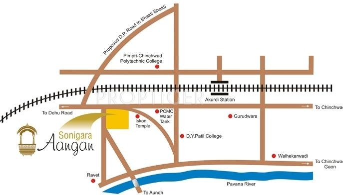  aangan Images for Location Plan of Sonigara Homes Aangan