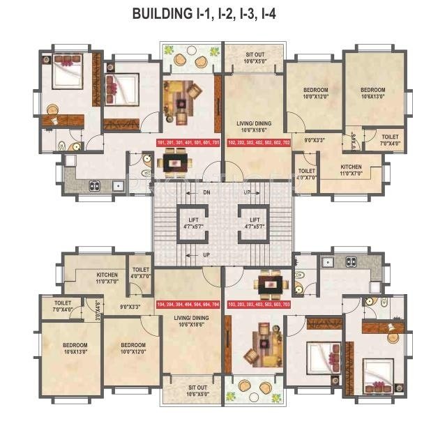 Images for Cluster Plan of ARK Prem Developers Ganga Alfa Paradise