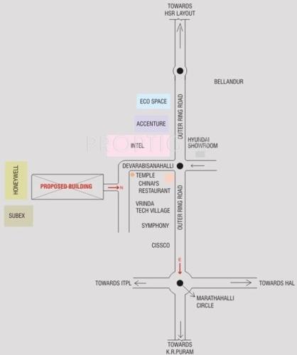  golden-orchids Images for Location Plan of VijayaSri Golden Orchids