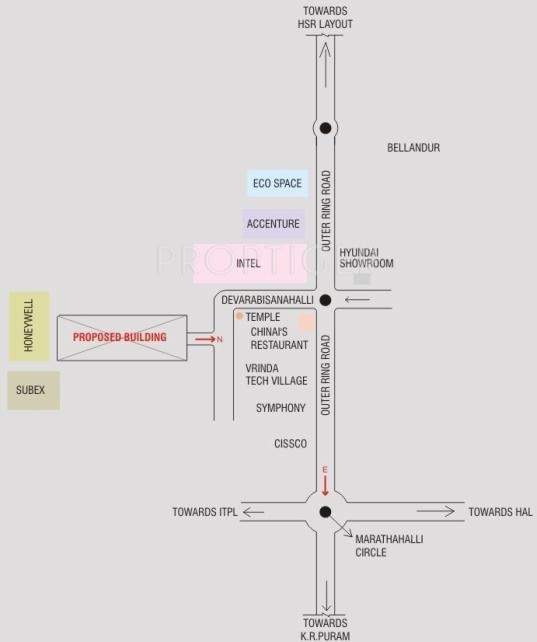 golden orchids Images for Location Plan of VijayaSri Golden Orchids