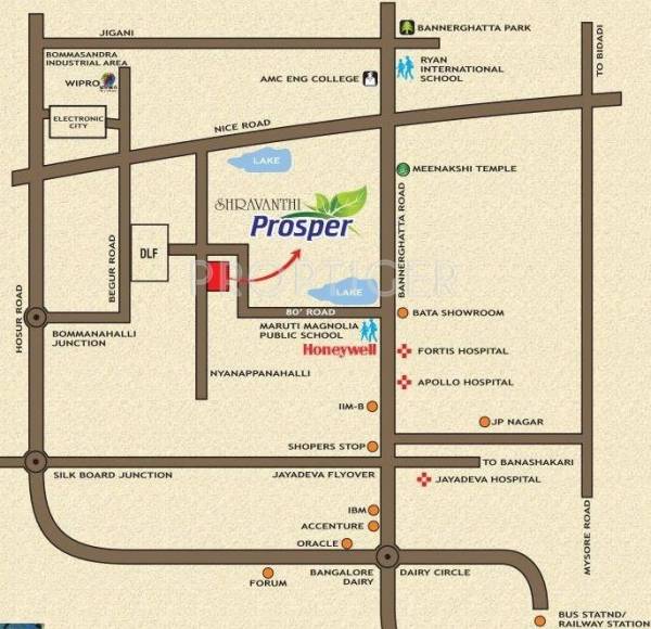 Images for Location Plan of Shravanthi Prosper Images for Location Plan of Shravanthi Prosper