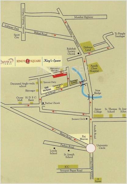 Images for Location Plan of Sree Mangal Queens Tower